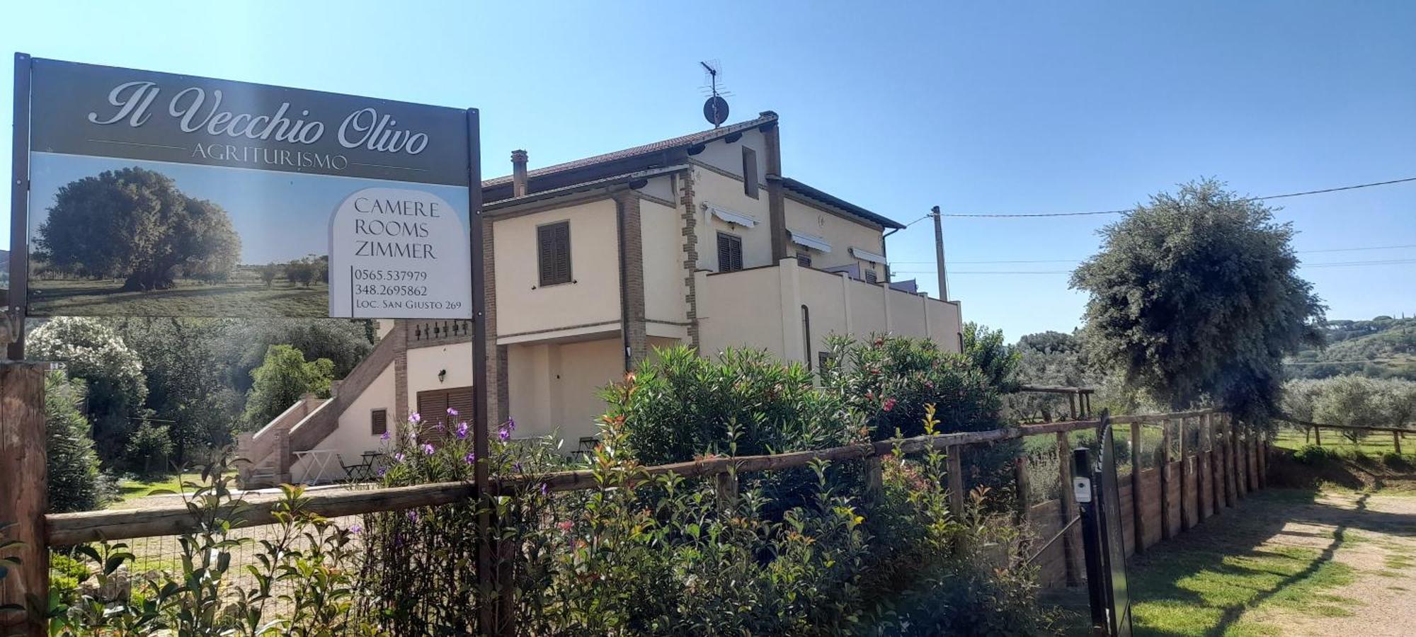 Agriturismo Il Vecchio Olivo Кастаньєто-Кардуччі Екстер'єр фото